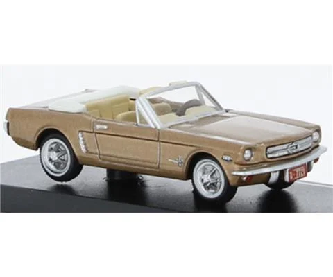 1965 Ford Mustang Convertible in Metallic Dark Beige - OXFORD