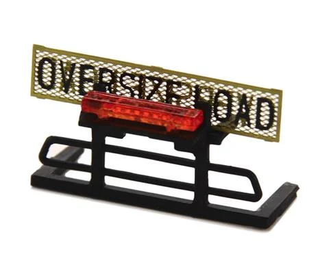 Backrack and Light Set with Oversize Load Sign - SWORD