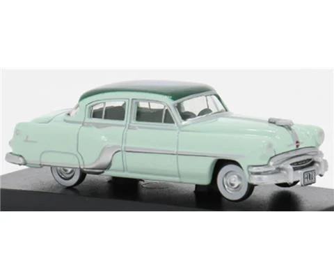 1954 Pontiac Chieftain Sedan in Light Green and Green - OXFORD
