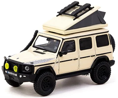 Mercedes AMG G63 Camping in Beige - TARMAC WORKS