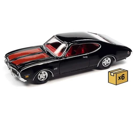 1969 Oldsmobile 442 and - 6 Pieces in a Non-Returnable Factory-Sealed CASE