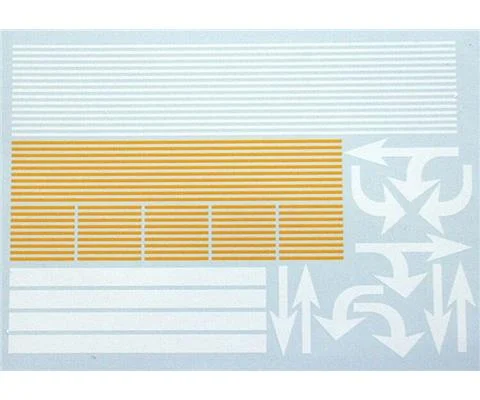 Modern Road Markings - Stripes and Arrows