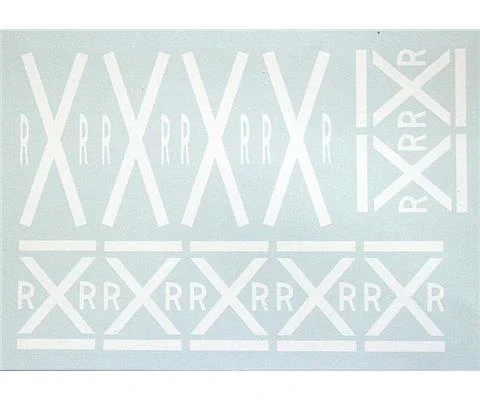 Modern Road Markings - Railroad Crossings