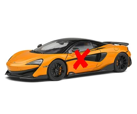 2018 McLaren 600 LT in McLaren Orange - SOLIDO