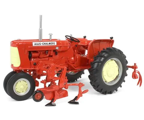 Allis-Chalmers D-14 Narrow-Front Tractor with Front and Rear Cultivator