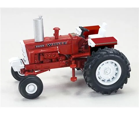 White 2255 Open Station Single Rear Tractor in Red - SPECCAST