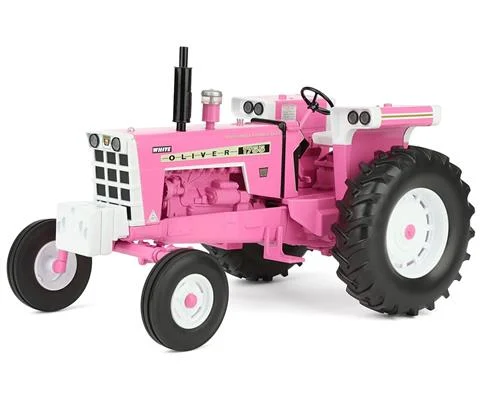 Oliver 1755 Wide Front Tractor in Pink - SPECCAST