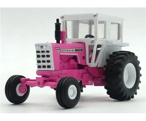 Oliver 1755 Wide Front Tractor in Pink with Cab - SPECCAST