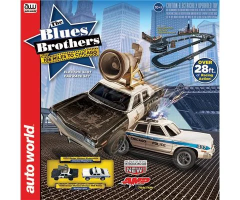 Blues Brothers - 106 Miles to Chicago Slot Car Set