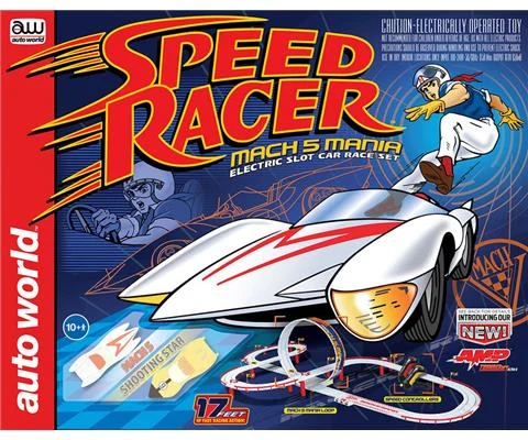Speed Racer - 19 Mach 5 Mania Slot Car Set