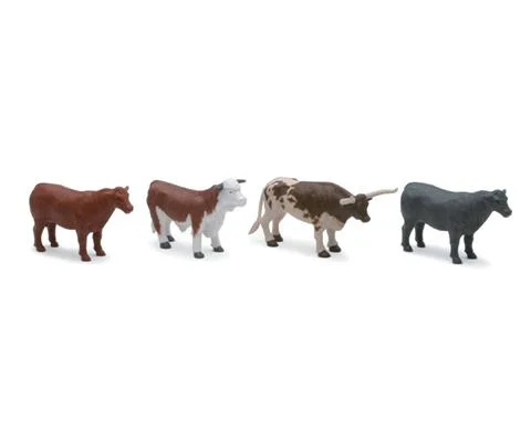Ranch Cow 4-Piece Set