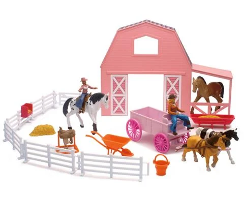 Horse Barn Playset - NEW-RAY