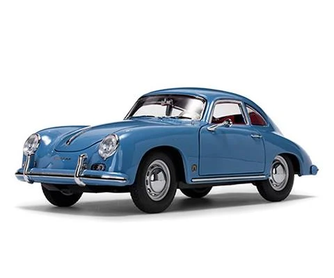 1957 Porsche 356A 1500 GS Carrera GT in Aquamarine Blue - SUNSTAR