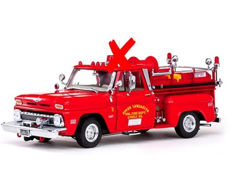 Fire Service - 1965 Chevrolet C-20 Fire Truck - Upper Lancaster Vol Fire Dept