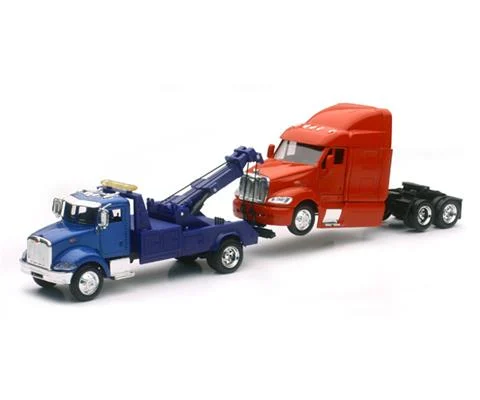 Peterbilt 335 Tow Truck and Peterbilt 387 Cab - NEW-RAY