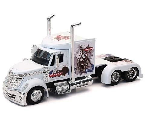 Professional Bull Riders PBR - International Lonestar Custom Truck in White - Cab Only