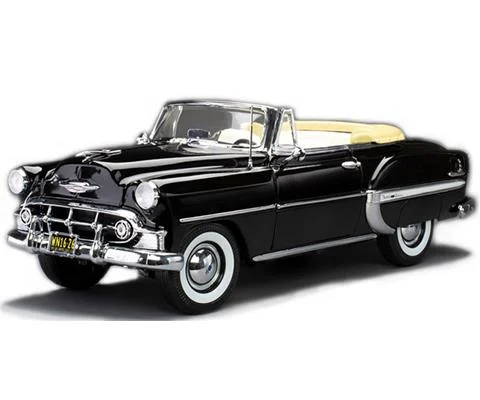 1953 Chevrolet Bel Air Open Convertible in Black - SUNSTAR