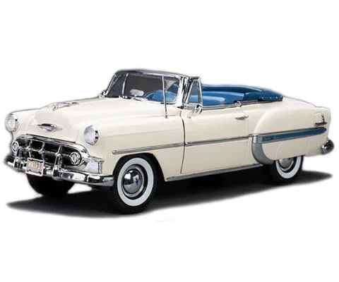 1953 Chevrolet Bel Air Open Convertible in White - SUNSTAR
