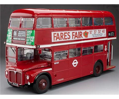 Routemaster Bus RM16-VLT 16 in Red