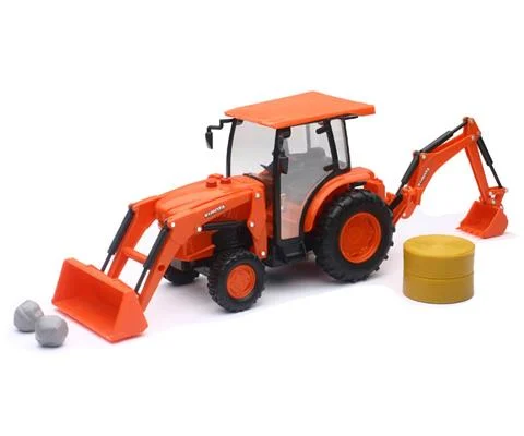 Kubota Farm Tractor Backhoe Loader - NEW-RAY