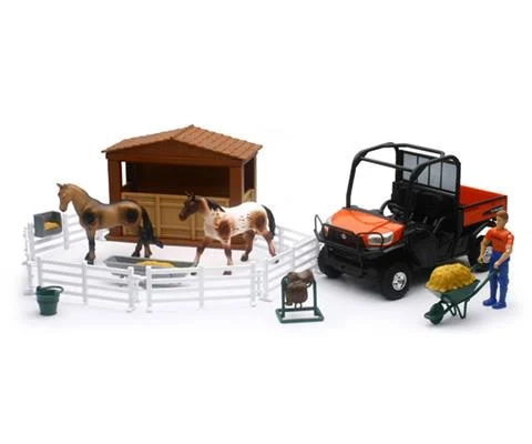 Kubota RTV Horse Playset - NEW-RAY