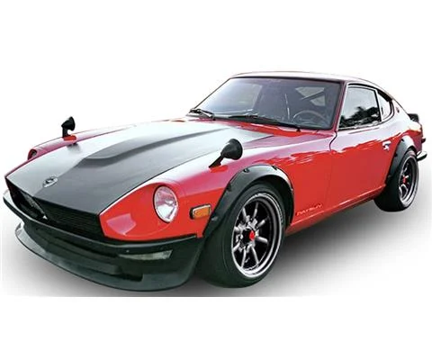 1971 Datsun 240Z in Red - SUNSTAR