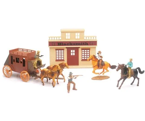 Deluxe Big Country Western Playset - NEW-RAY