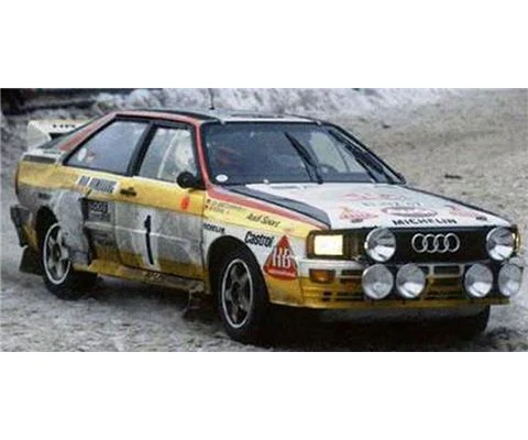 #1 Audi Quattro A2 - W Rohl / C Geistdorfer - Rallye Monte-Carlo 1984