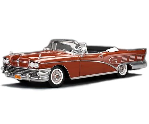 1958 Buick Limited Rivera Convertible in Garnet Red - SUNSTAR