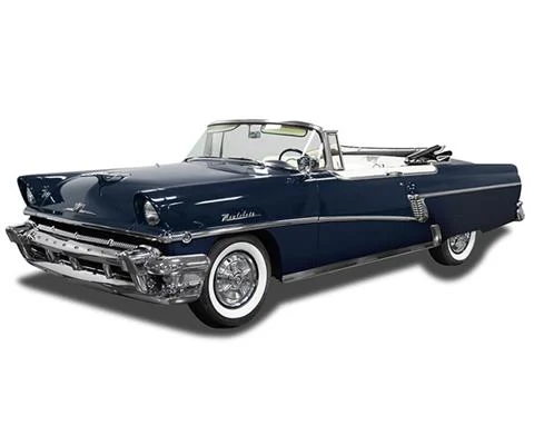 1956 Mercury Montclair Open Convertible in Delta Blue - SUNSTAR