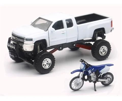 Chevrolet Silverado Off-Road Pickup with Yamaha Dirt Bike