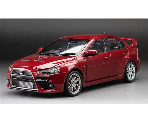 Mitsubishi Lancer Evolution X in Red Metallic - SUNSTAR