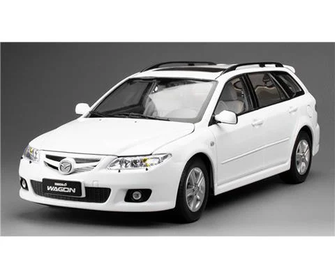 Mazda 6 Wagon in Glazier White - SUNSTAR