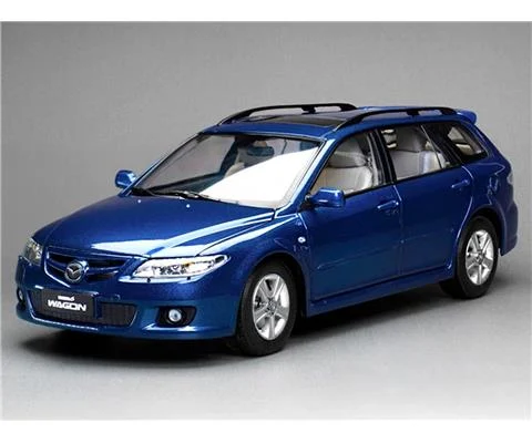 Mazda 6 Wagon in Metallic Sonic Blue - SUNSTAR