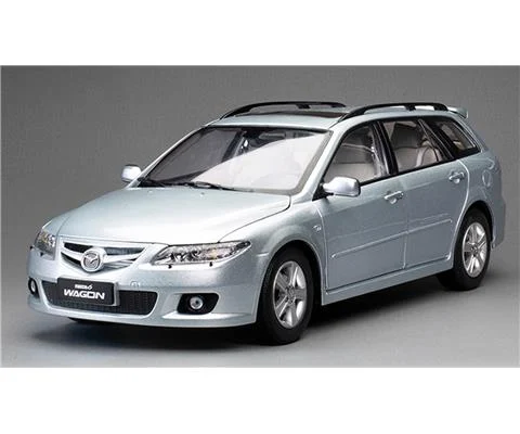 Mazda 6 Wagon in Metallic Glacier Silver - SUNSTAR