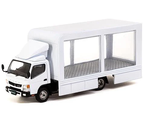 Mitsubishi Fuso Canter Mobile Display Truck in White - TARMAC WORKS
