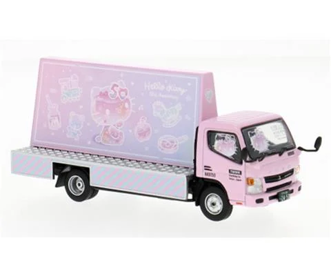 Hello Kitty Billboard - Mitsubishi Fuso Canter Flatbed Truck