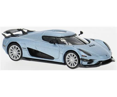 Koenigsegg Regera in Metallic Light Blue - TARMAC WORKS