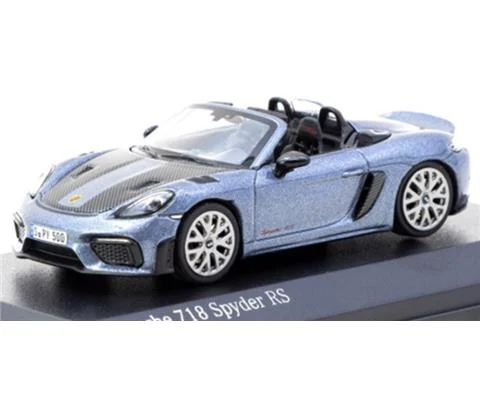 Porsche 718 Spyder RS in Metallic Gray - TARMAC WORKS