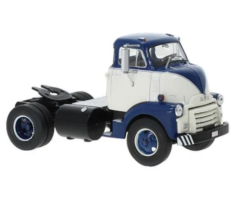 1954 GMC 950 Coe in White and Blue - Cab Only