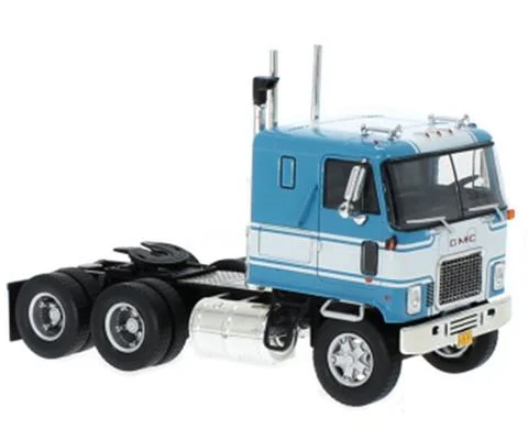 1970 GMC Astro 95 in Blue and White - Cab Only
