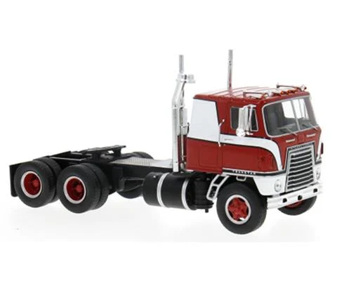1976 International Transtar COE in Red and White - Cab Only