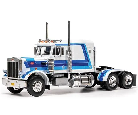 1980 Peterbilt 359 in Blue and White - Cab Only