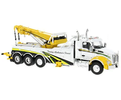 Towing Alabamas Finest - 2018 Kenworth T 880 Wrecker in White and Yellow