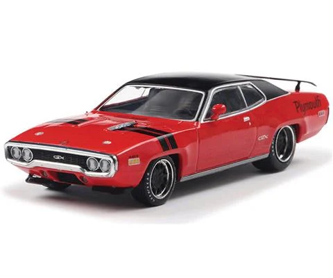 1971 Plymouth GTX in Rallye Red - IXO AMERICA