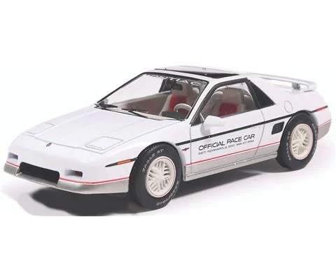 1984 Pontiac Fiero Indianapolis 500 Pace Car in White - IXO AMERICA