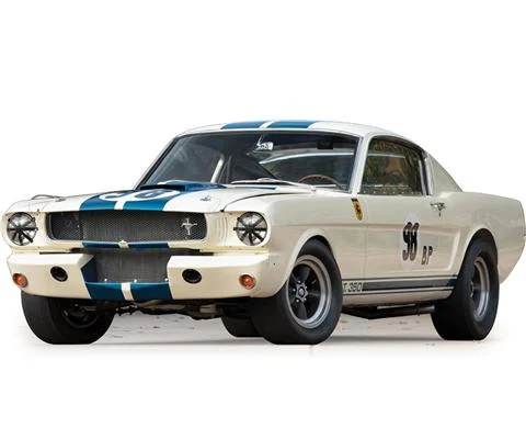 1965 Shelby GT350R Prototype in Wimbledon White - IXO AMERICA