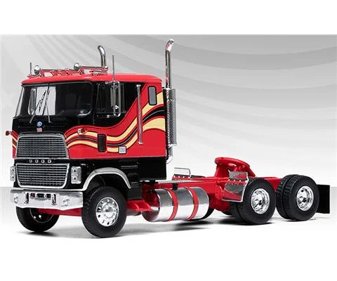 1976 Ford CL 9000 in Red and Black - IXO AMERICA