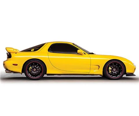 1991 Mazda RX-7 in Competition Yellow Mica