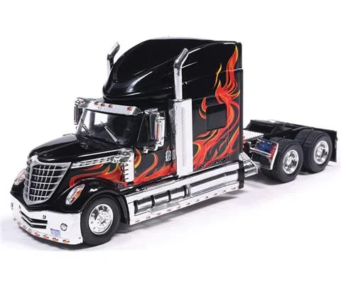 2010 International Lonestar in Black with Flames - IXO AMERICA